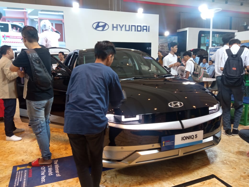 Hyundai Motors Indonesia membawa Ioniq 5 pada GIIAS Bandung 2023