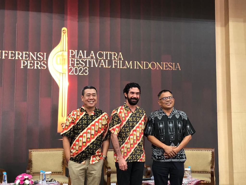 Jumpa pers persiapan Malam Anugerah Piala Citra FFI 2023, di Jakarta, Kamis (2/11). 
