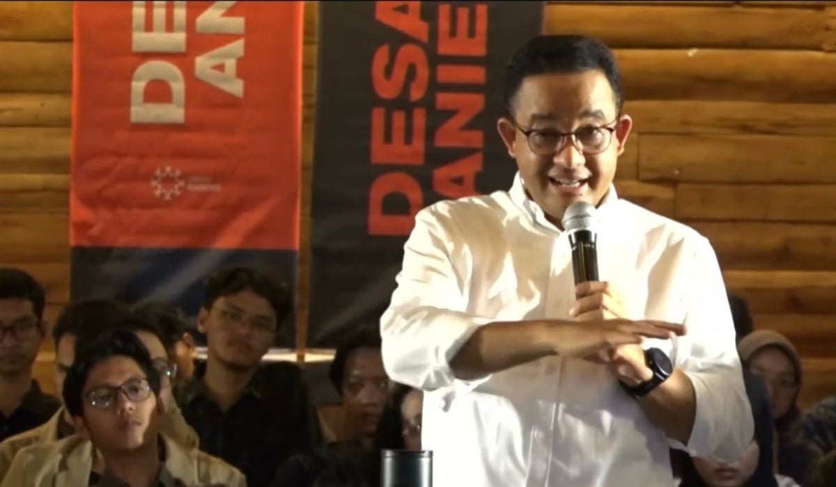 Capres nomor urut 1 Anies Baswedan.