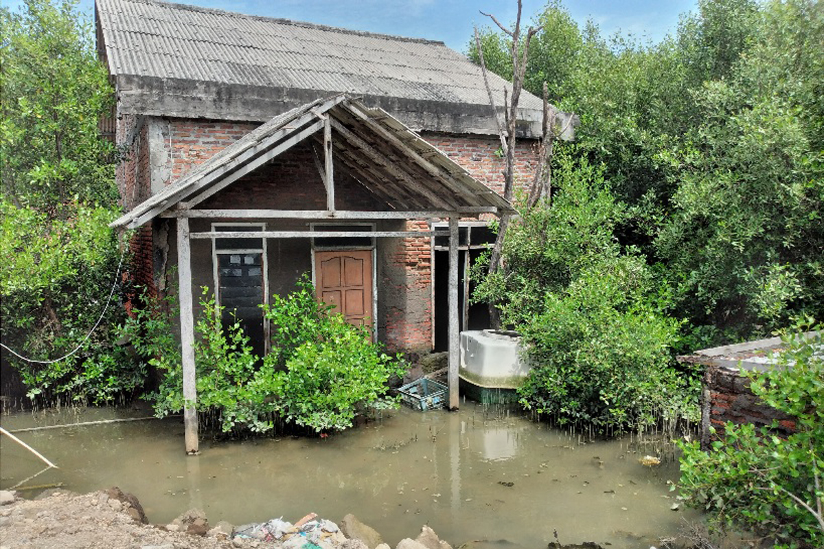Pemkab Demak mengganggarkan miliaran rupiah untuk membantu ratusan warga korban banjir rob.