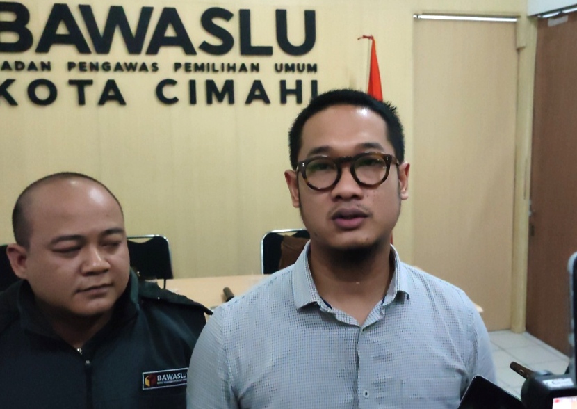 Ketua Bawaslu Kota Cimahi, Fathir Rizkia Latif.