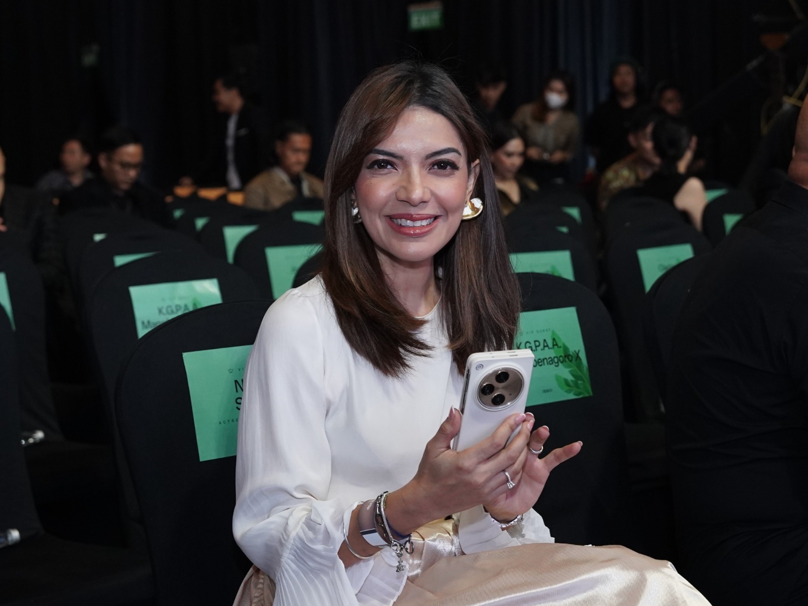 Presenter dan jurnalis Najwa Shihab.