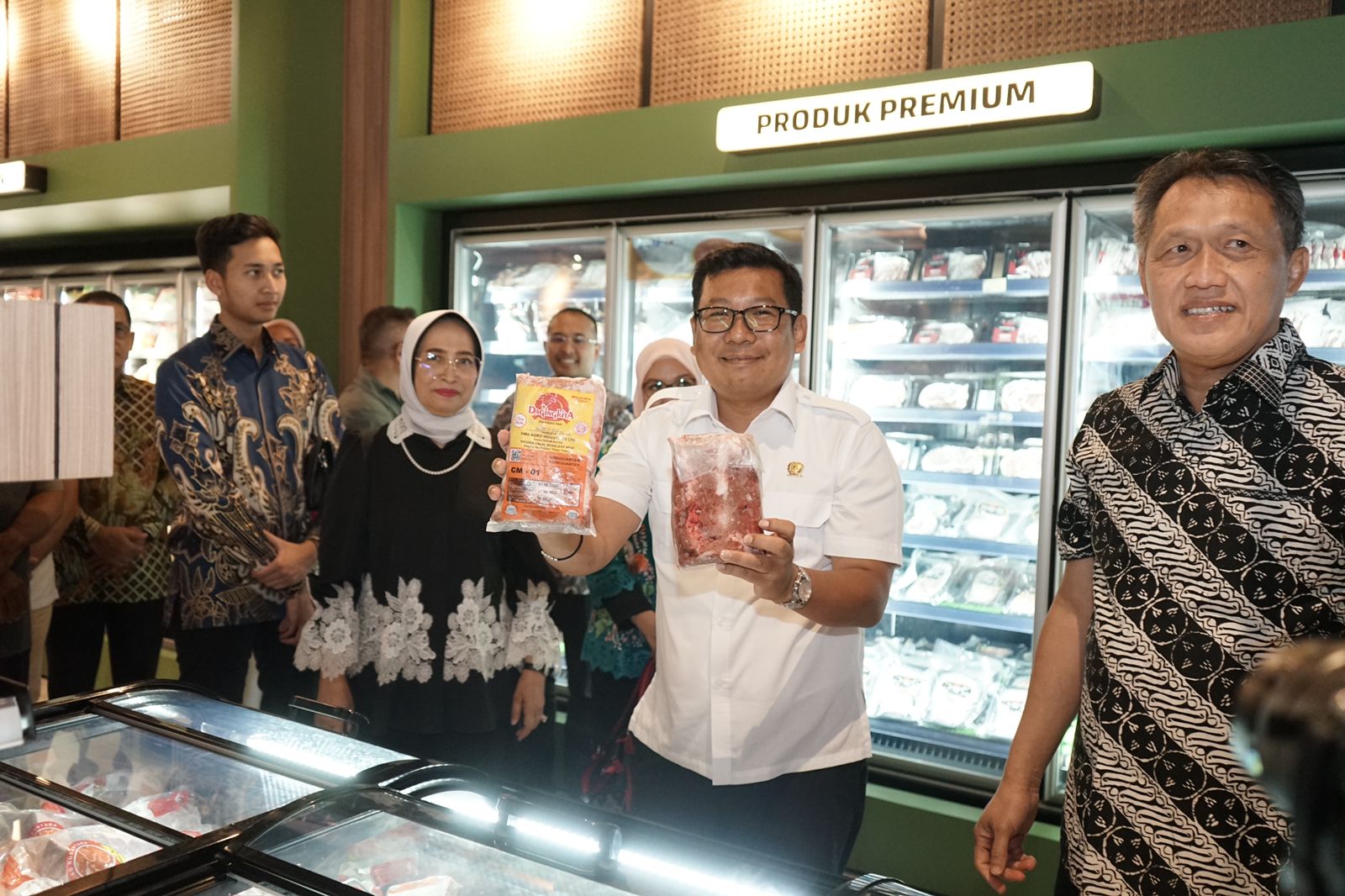 Pembukaan Toko Daging Nusantara di Kranji, Bekasi, Jawa Barat