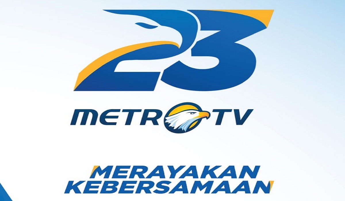Logo HUT ke-23 Metro TV