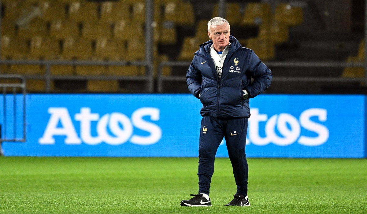 Pelatih timnas Prancis Didier Deshchamps