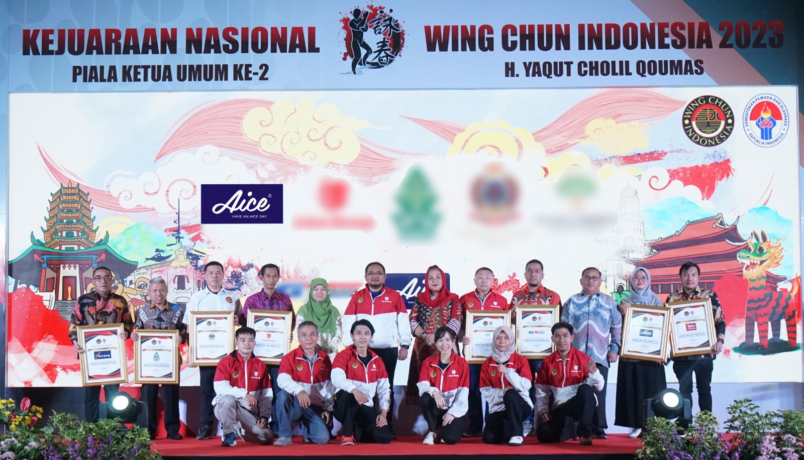 Kejuaraan Nasional Wing Chun Indonesia 2023 di UIN Walisongo Semarang, Jawa Tengah.