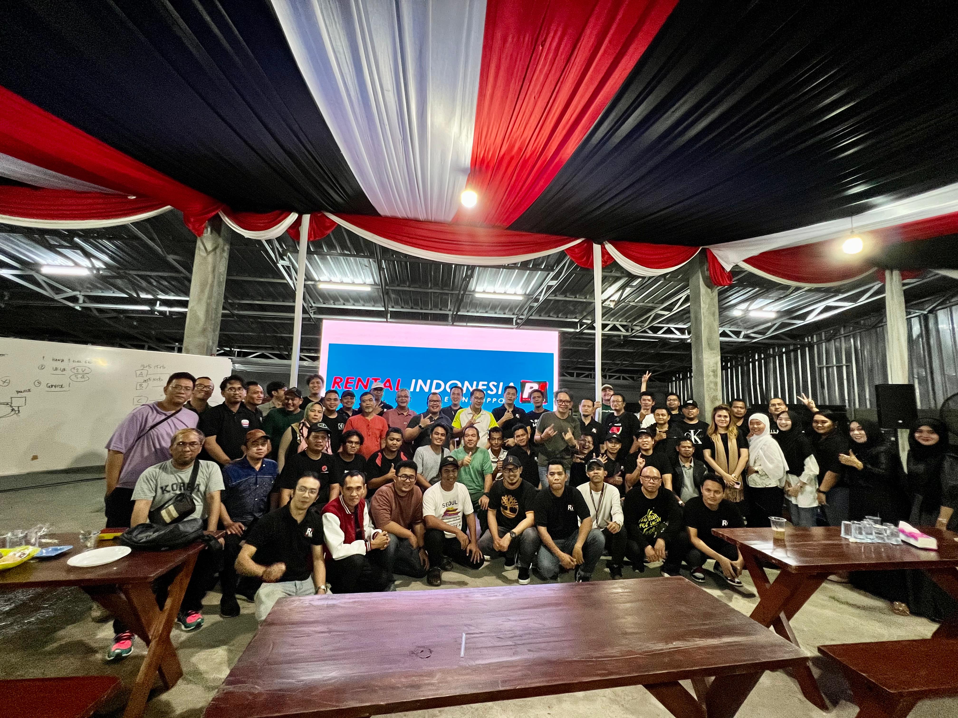 Ngopi Sore diselenggarakan oleh Rental Indonesia di Jakarta.