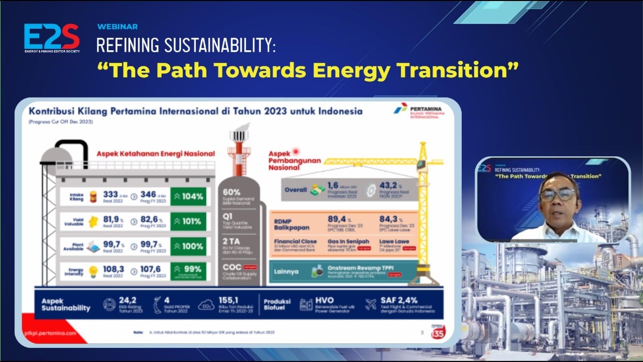 Dirut Kilang Pertamina Internasional Taufik Adityawarman