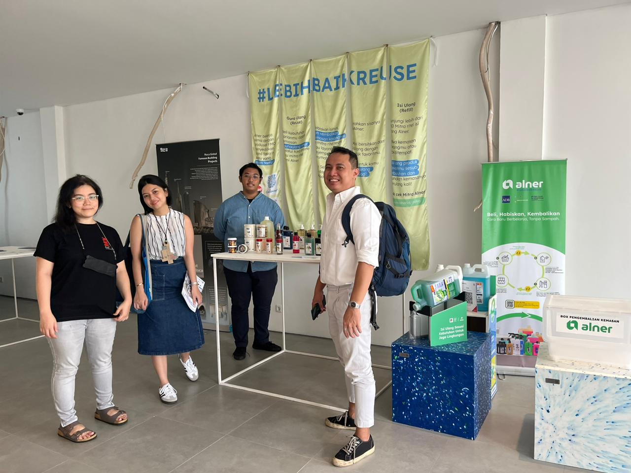 Di Bintaro Design District 2023, Alner Kenalkan Konsep Kurangi Sampah Plastik