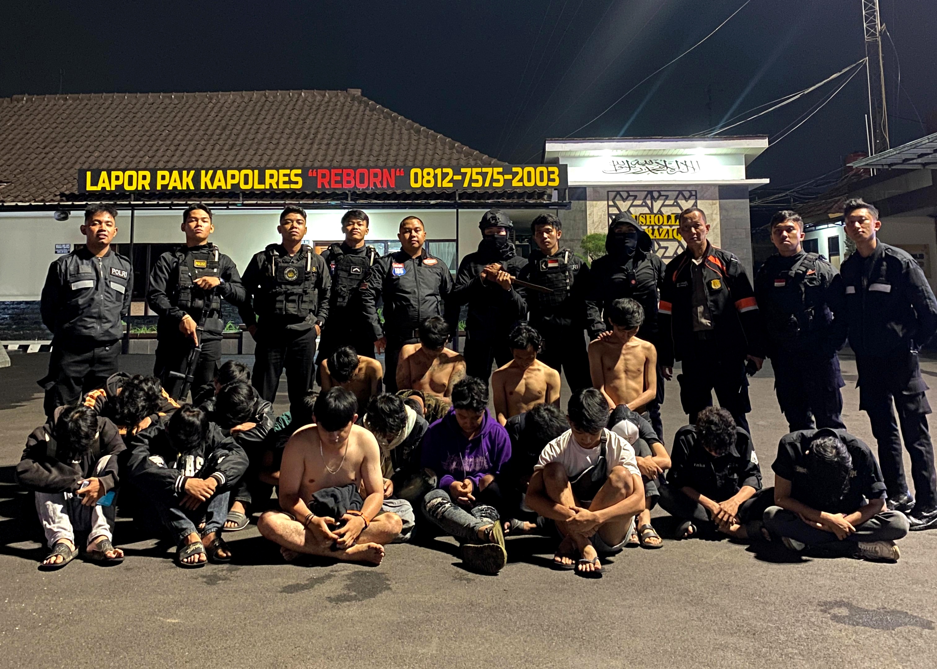 Anggota geng motor ditangkap tim patroli Polres Cimahi