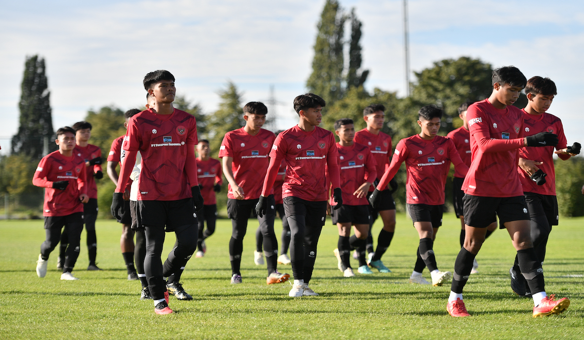 Timnas U-17 Gelar Latihan Perdana di Stadion Gelora Delta Sidoarjo Jelang Piala Dunia