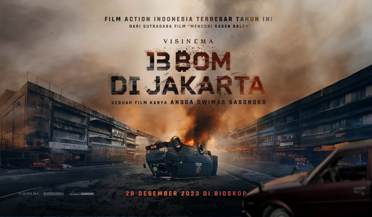 Poster film 13 Bom di Jakarta