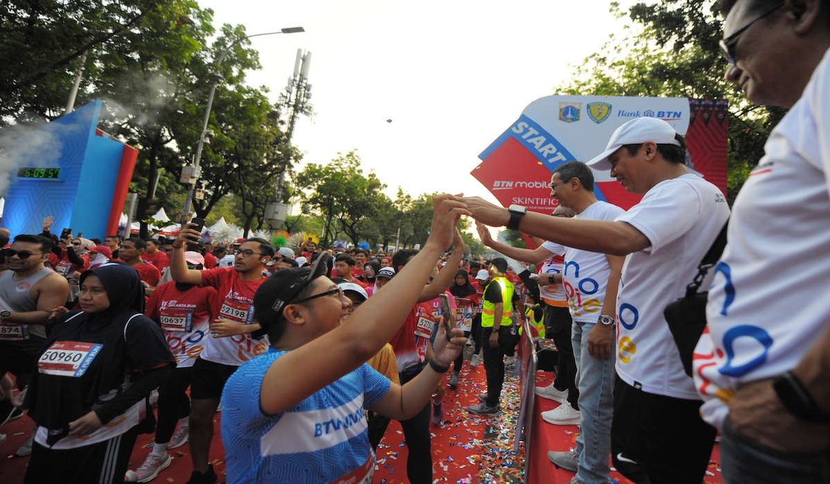 BTN Jakarta Run 2023 Diikuti 12.600 Pelari 