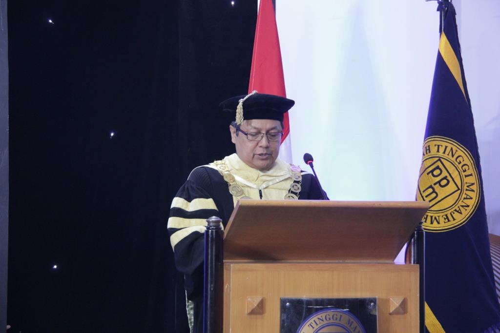 Ketua Sekolah Tinggi Manajemen PPM AC Mahendra K Datu BA MA PhD.