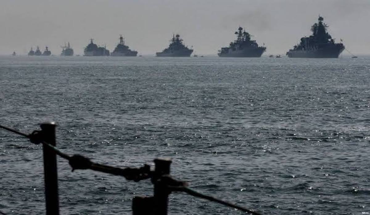 Angkatan laut Rusia mulai laksanakan latihan gabungan dengan angkatan laut Myanmar