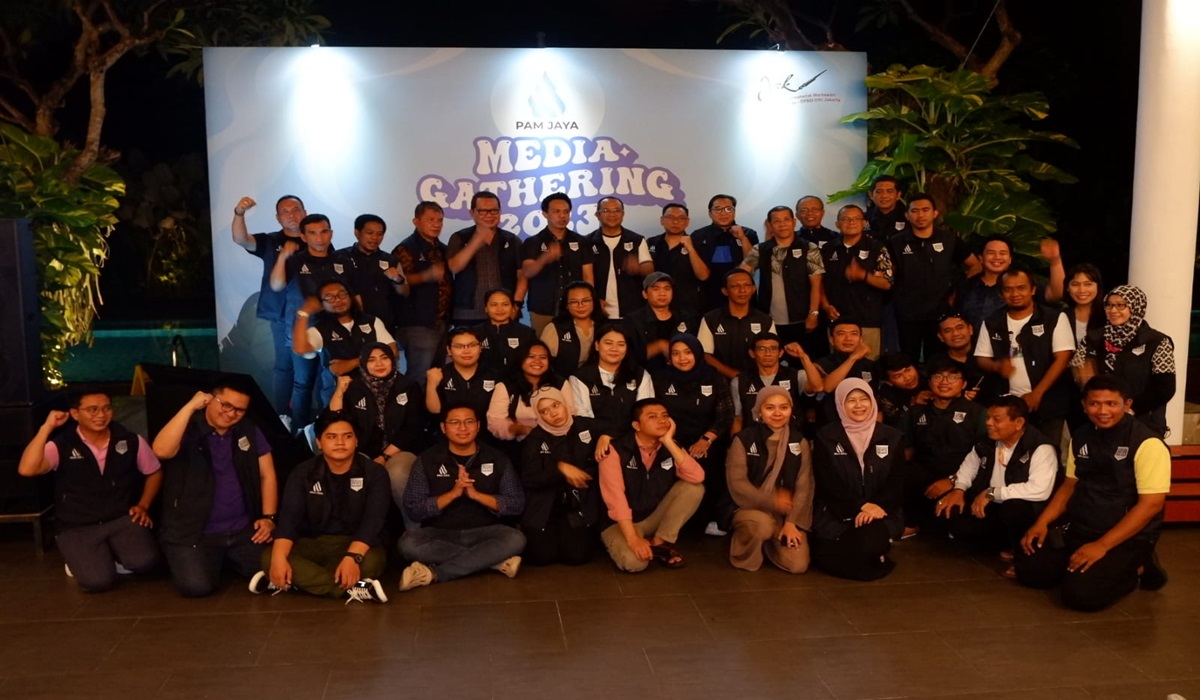 Perumda PAM Jaya menggelar media gathering bersama Koordinatoriat Wartawan Balai Kota-DPRD DKI Jakarta untuk memaparkan Outlook 2024.