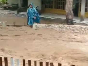 Banjir Bandang Landa Desa Wonosoco di Kudus