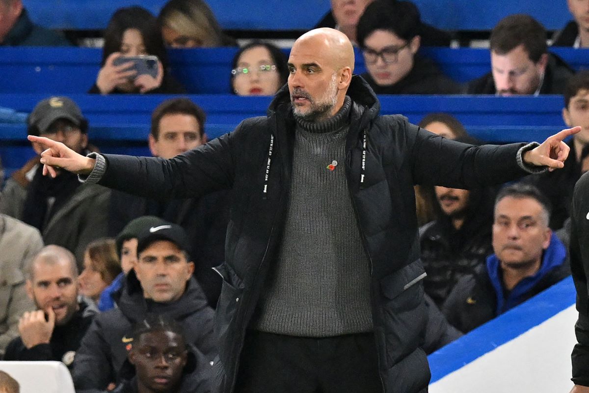 Pelatih Manchester City Pep Guardiola
