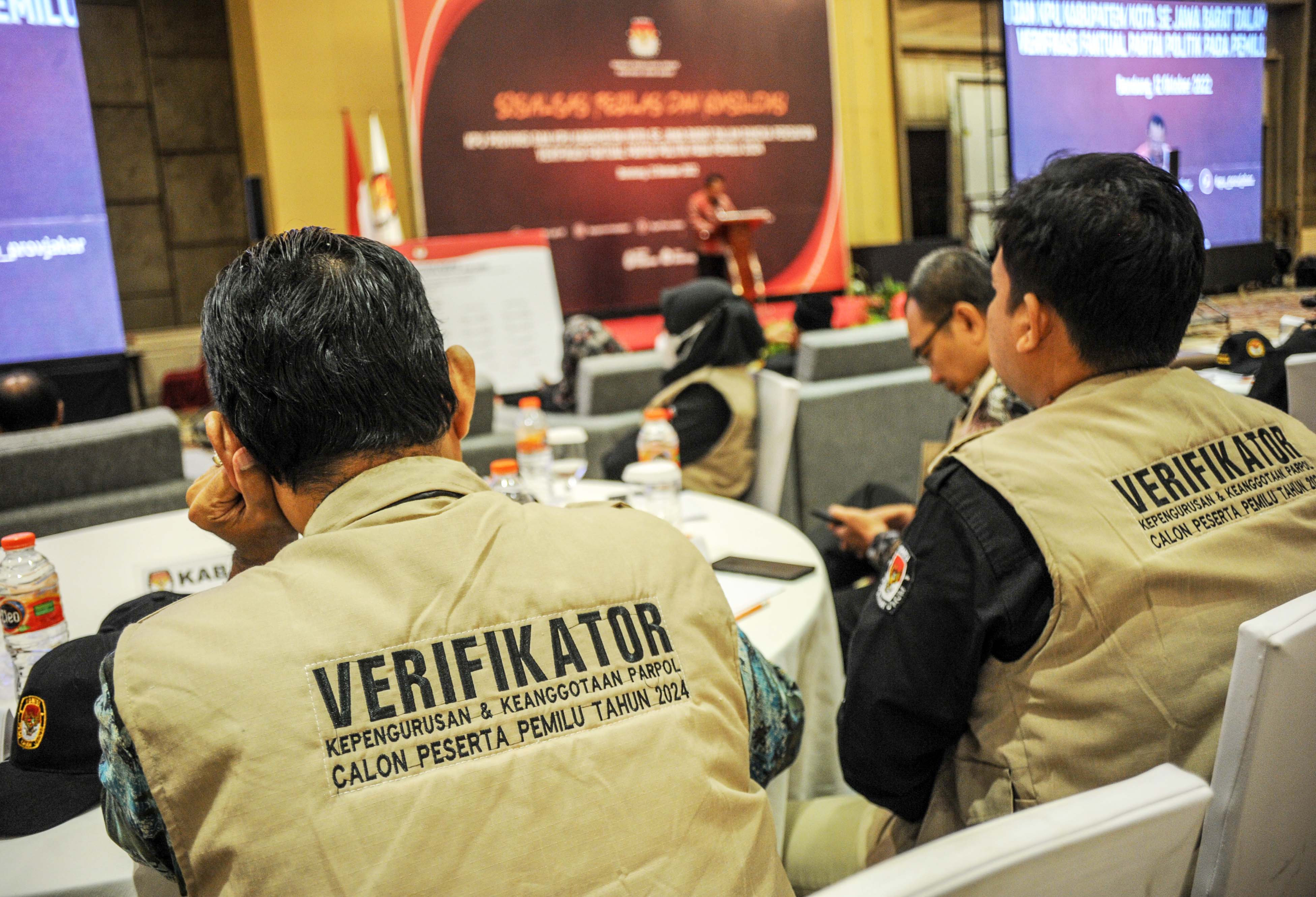 Pemangku Kepentingan Pemilu di Kabupaten Bandung Kunjungi Parpol