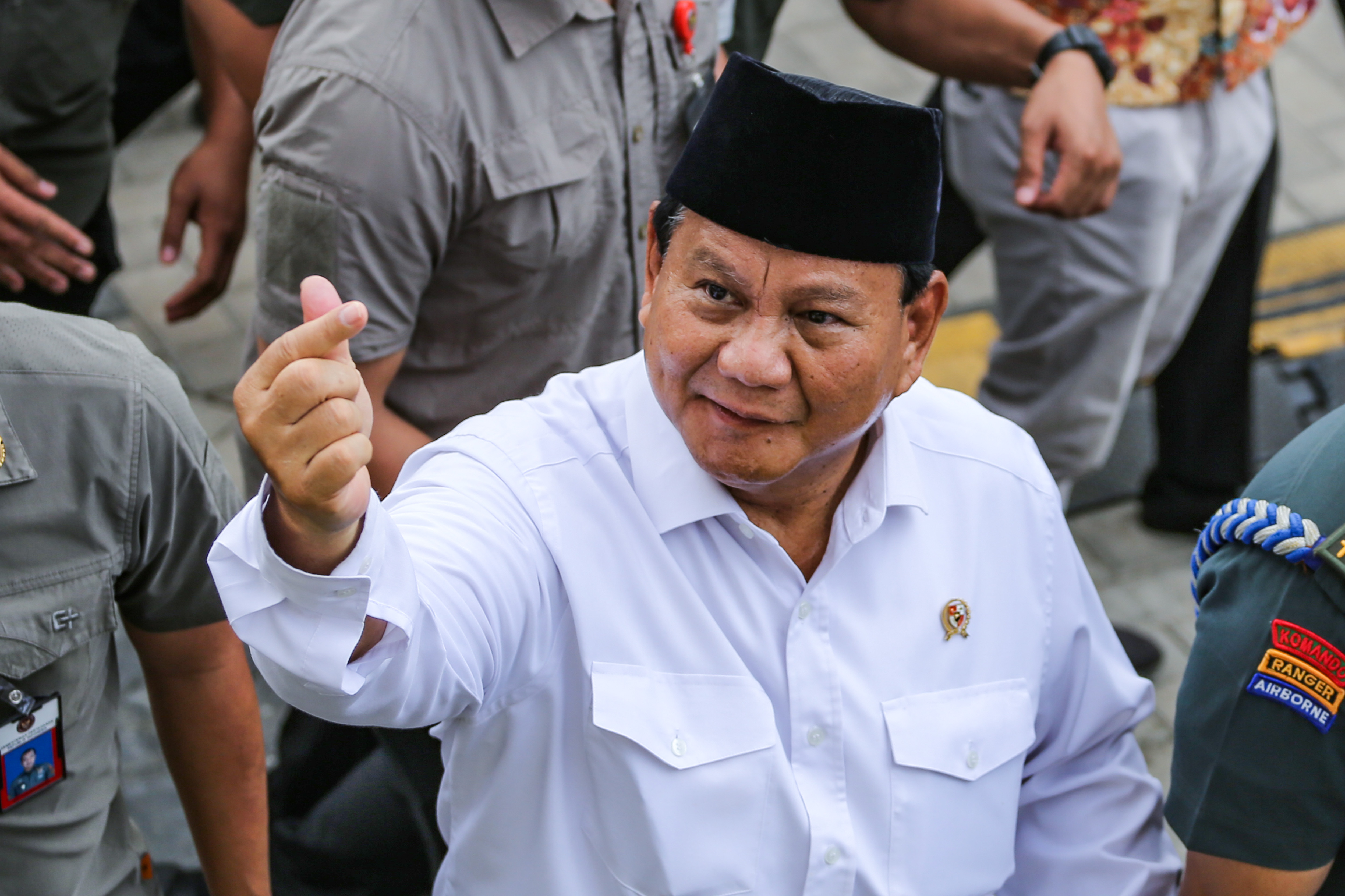Menteri Pertahanan Prabowo Subianto