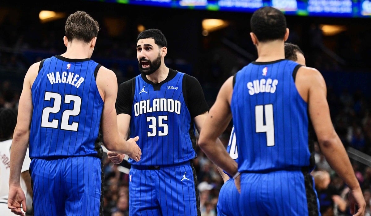 Tiga pemain tim Orlando Magic.
