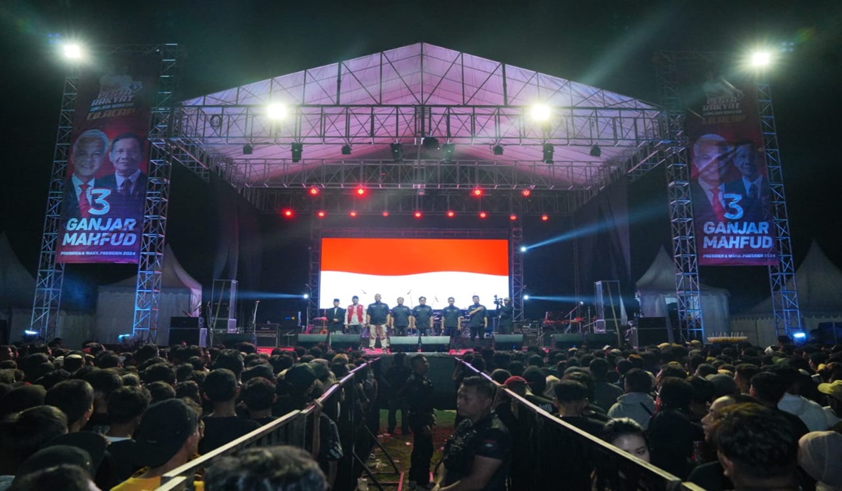 Warga Cilacap Dukung Ganjar-Mahfud Lewat Pesta Rakyat