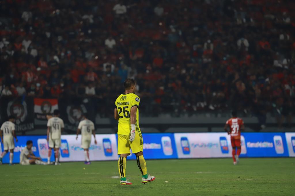 Salah satu pertandingan di BRI Liga 1 2023-2024.