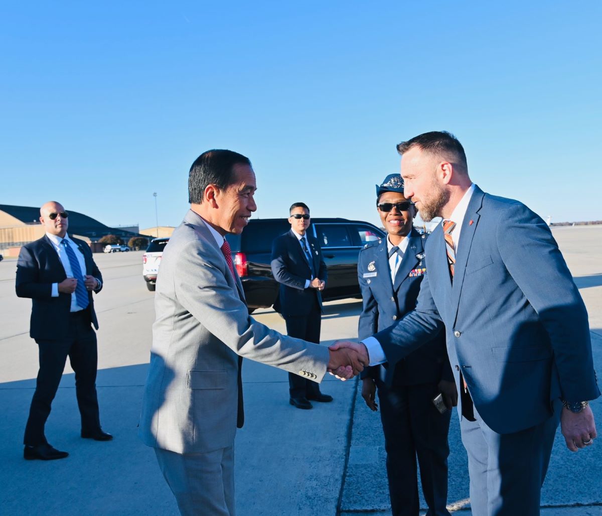 Presiden Jokowi meninggalkan Washington DC.