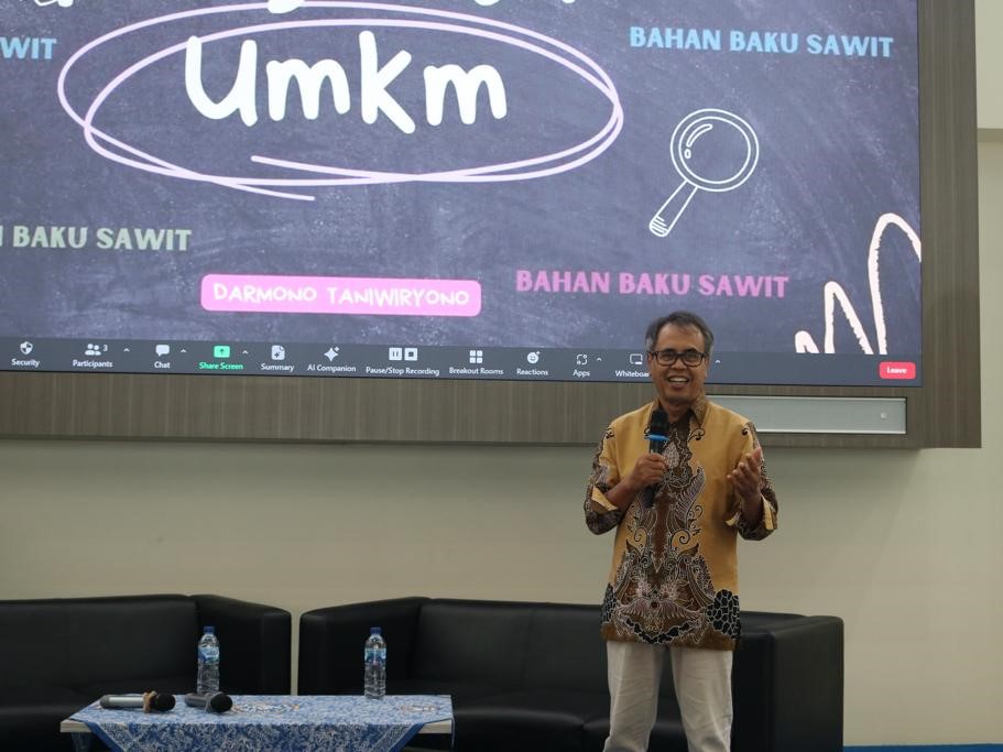 Ketua Umum Masyarakat Perkelapasawitan Indonesia (Maksi) Darmono Taniwiryono.