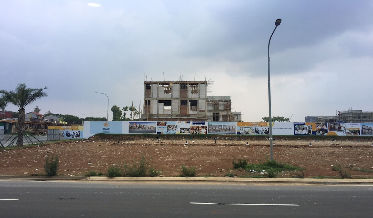 Pengembangan kawasan komersial di Gading Serpong, Tangerang