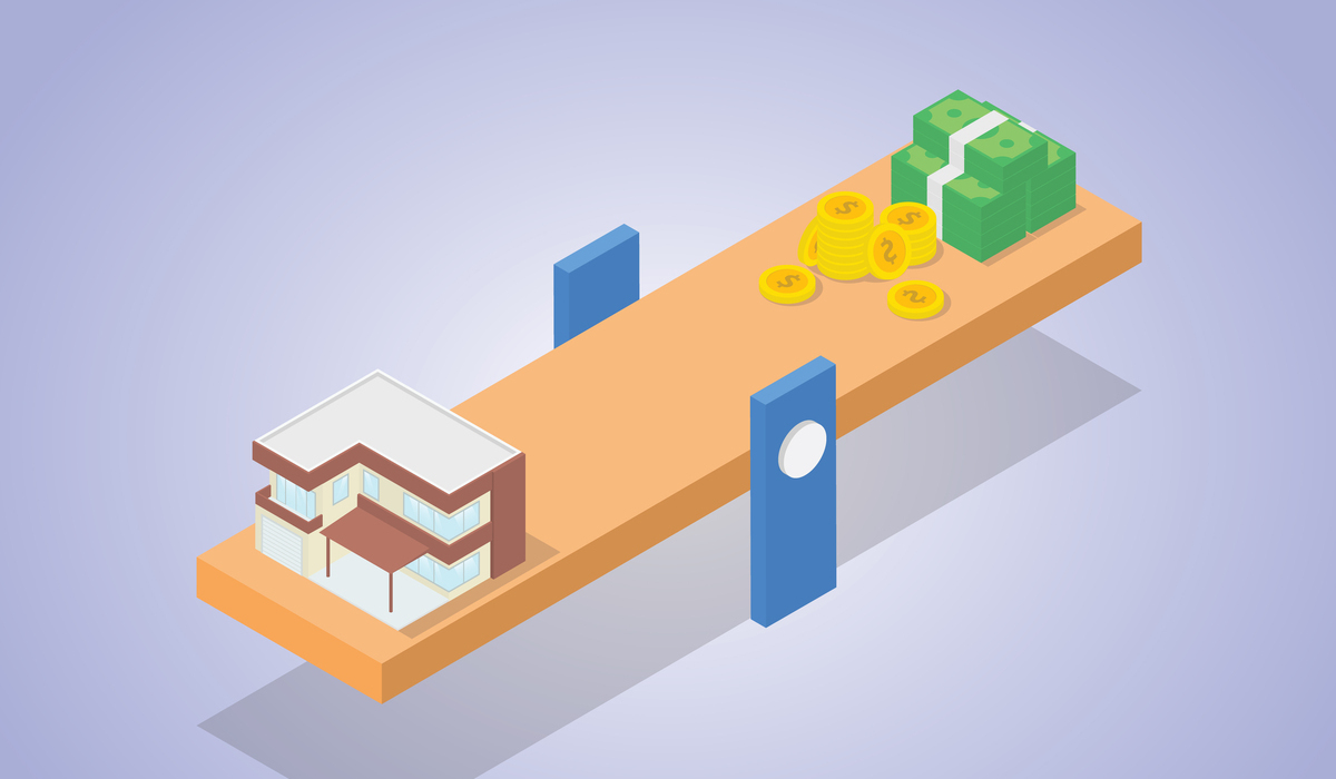 Ilustrasi equilibrium dalam ilmu ekonomi.