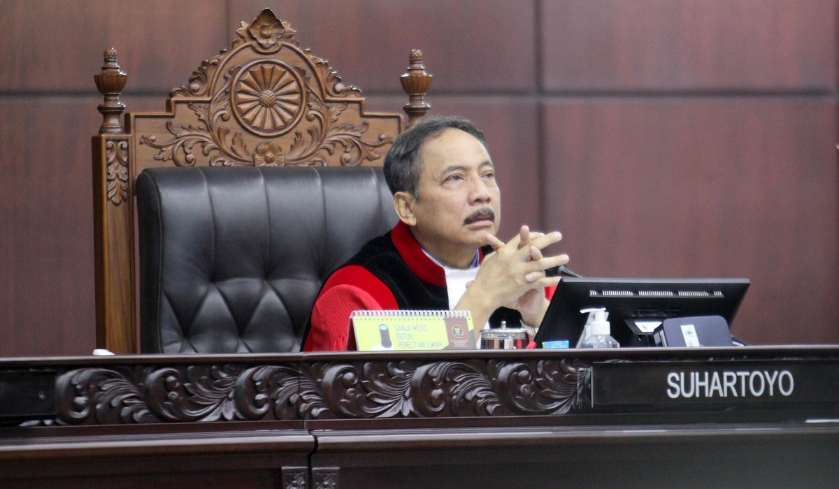 Hakim Mahkamah Konsitutsi (MK) Suhartoyo.