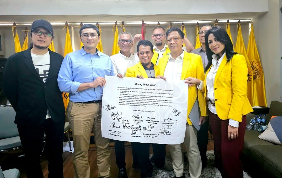 Iluni UI mendeklarasikan Rumah Politik Sehat untuk Pemilu 2024 untuk menciptakan Pemilu yang mengedepankan asas keadilan.