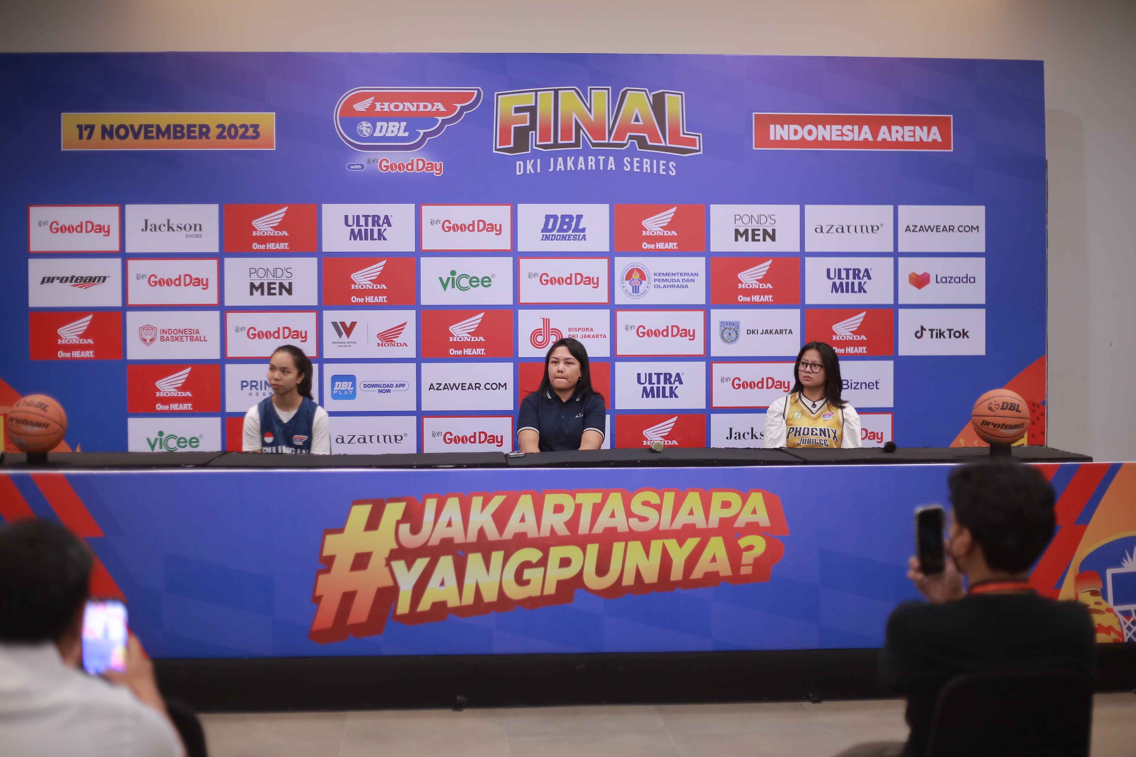 Konferensi pers Honda DBL with Kopi Good Day 2023 DKI Jakarta Series di Jakarta