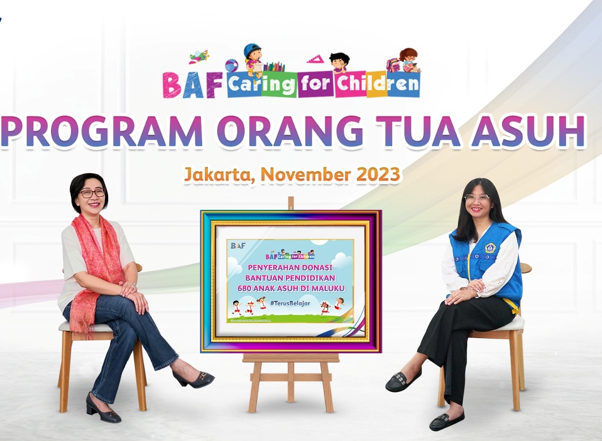 BAF Caring for Children 2023 Bantu Anak-anak Dapat Pendidikan yang Layak