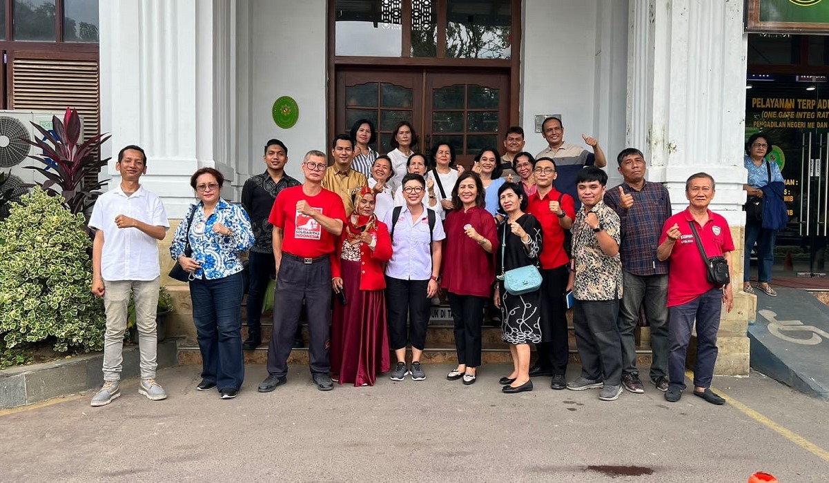 Eva Donna Sinulingga, LBH PSI, amicus curiae dari FKH UGM dan PDHI Sumut