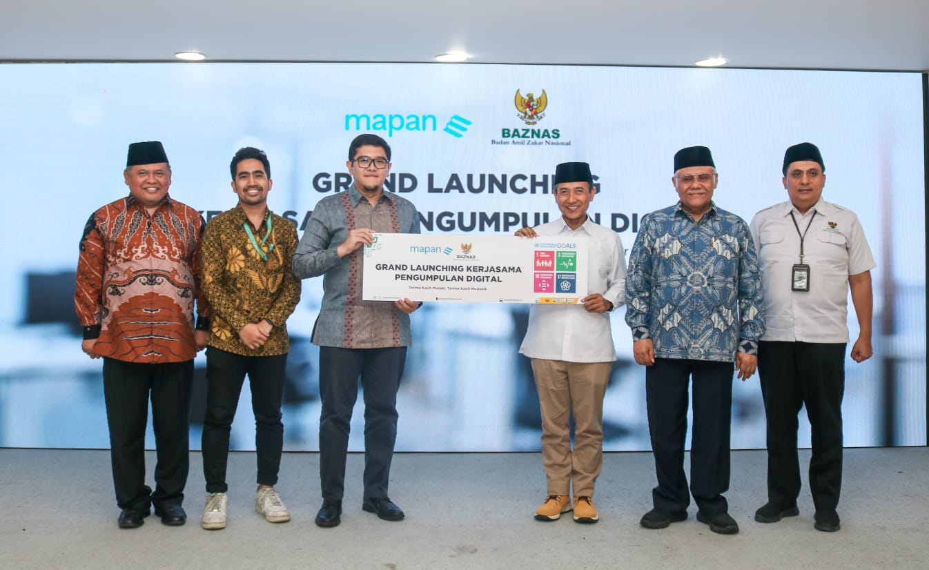 Baznas RI menjalin kerja sama dengan Mapan untuk pengumpulan dana zakat, infak, dan sedekah melalui aplikasi digital.