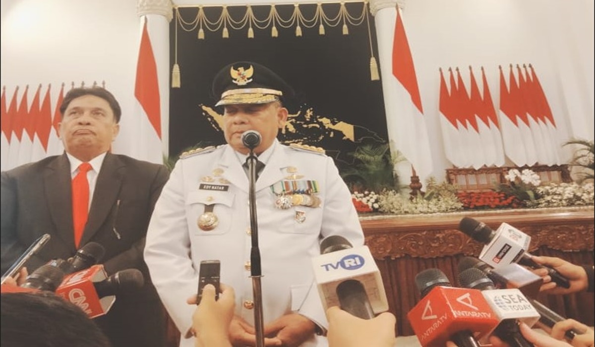 Presiden Jokowi Lantik Edy Natar jadi Gubernur Definitif Riau