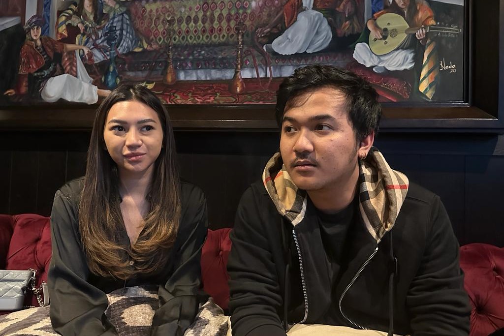 Ramdana Darmawan (kanan) dan Shakilla Astari.