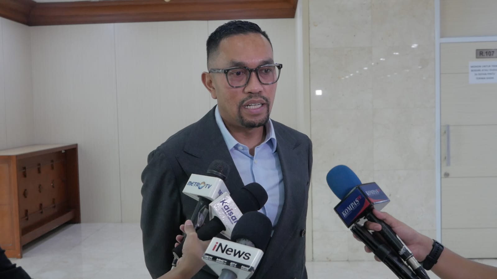 Wakil Ketua Komisi III DPR Ahmad Sahroni. 