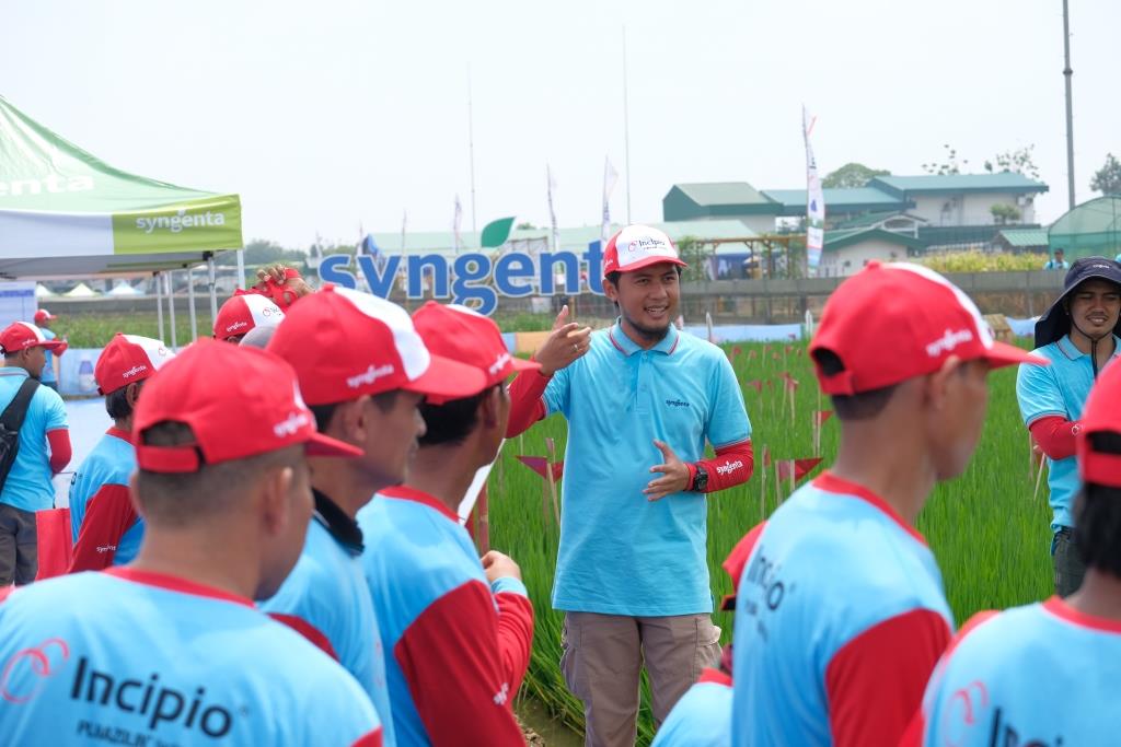 Perusahaan teknologi pertanian Syngenta memperkenalkan solusi perlindungan tanaman terbaru Incipio® 200SC untuk tanaman padi.