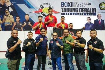 Ketua Pengprov Keluarga Olahraga Tarung Derajat (Kodrat) DKI Jakarta Andhika Rahman menargetkan 3 medali emas pada PON XXI, September 2024.