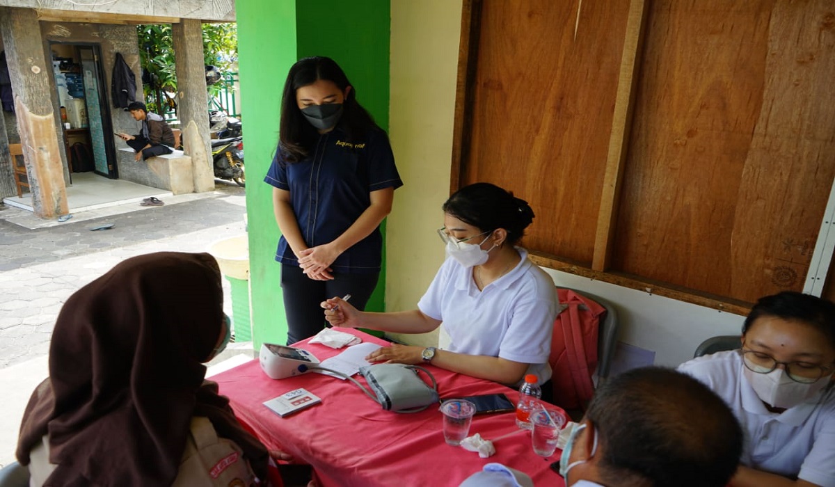 Pemeriksaan kesehatan untuk guru di Jakarta Utara
