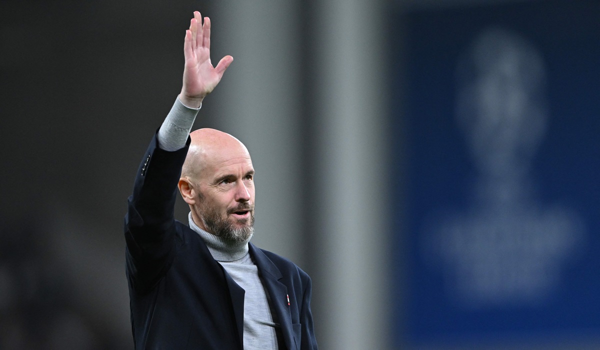 Pelatih Manchester United Erik ten Hag