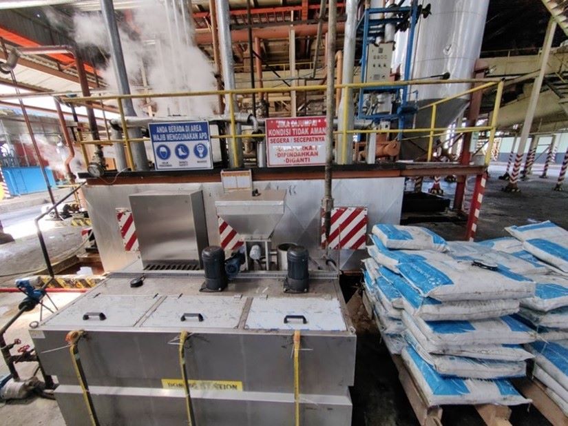 Fasilitas yang merupakan produk inovasi untuk produksi minyak sawit.