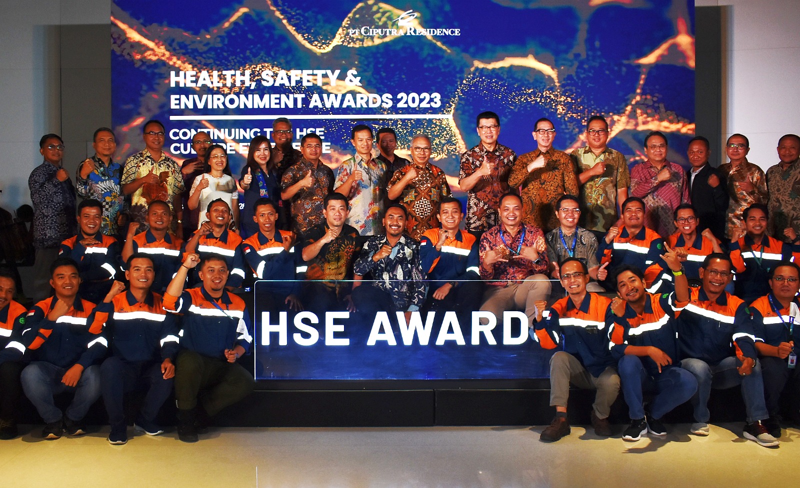 Tema Health, Safety & Environment Awards 2023 adalah Continuing the HSE Culture Excellence