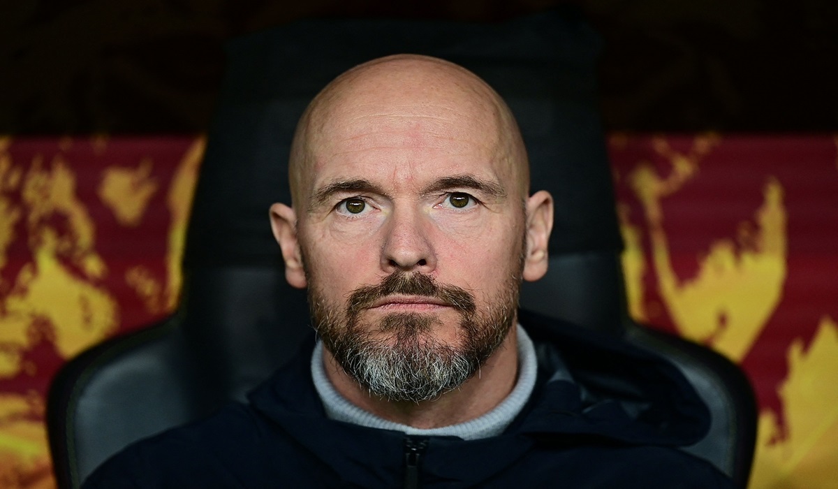 Pelatih Manchester United Erik ten Hag
