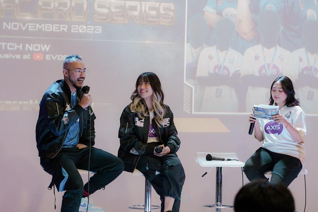 Konferensi pers EVOS Fams Cup (EFC) Pro Series yang diselenggarakan di Jakarta. 