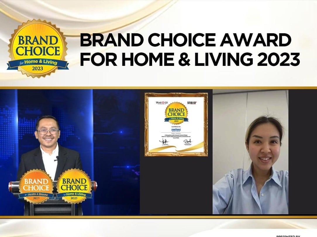 Dekkson meraih Brand Choice Award for Home & Living.