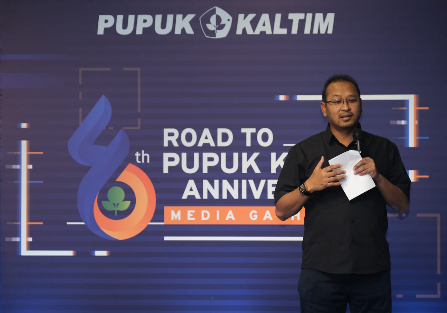 Sekretaris Perusahaan Pupuk Kaltim Teguh Ismartono